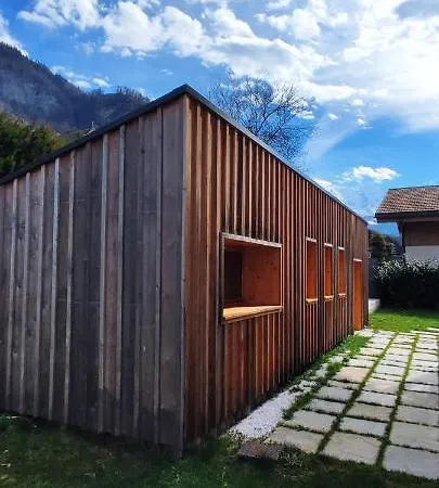 Tiny House Cosy Au Coeur Du Pays Du Mont-Blanc Villa Sallanches Exterior photo